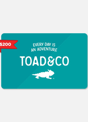 Toad&Co Golden - Digital Gift Card