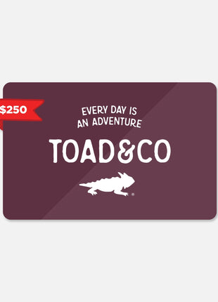 Toad&Co Golden - Digital Gift Card