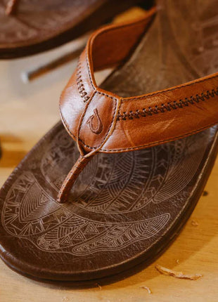 Men's Hiapo Leather Beach Sandals