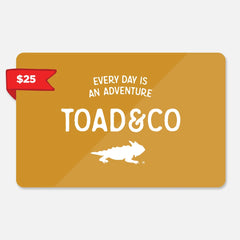 Toad&Co Golden Gift Cards - Digital & In-Store