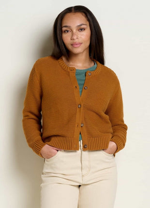 Womens Bianca Crew Cardigan