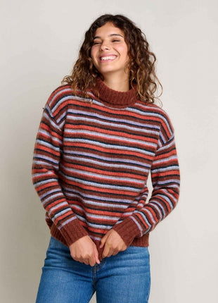 Womens Toddy T-Neck Sweater