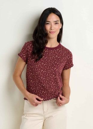 Women's Foothill Pointelle Short Sleeve Baby Tee