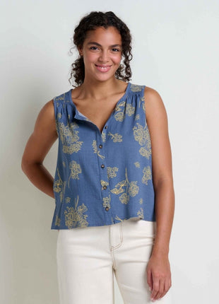 Manzana Button Front Tank