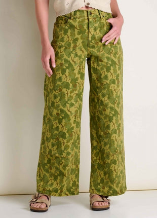 Womens Balsam Wide Leg Utility Pant