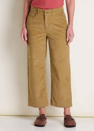Womens Coaster Cord Wide Leg Pant