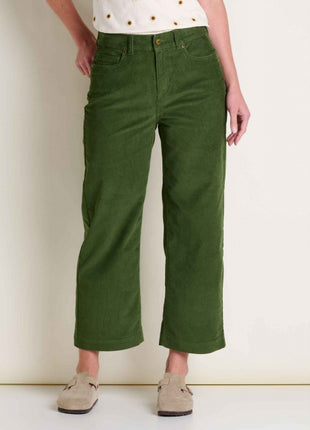 Womens Coaster Cord Wide Leg Pant