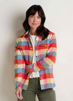 Womens Folk Yeah Shirt Jacket