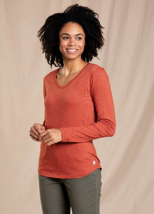 Women's Marley Long Sleeve V Tee