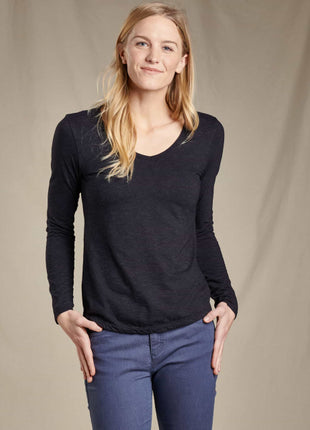 Women's Marley Long Sleeve V Tee