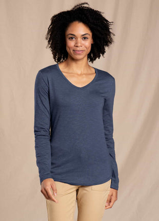 Women's Marley Long Sleeve V Tee