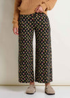 Black Pansy Print