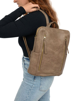 Raegan Double Zip Backpack