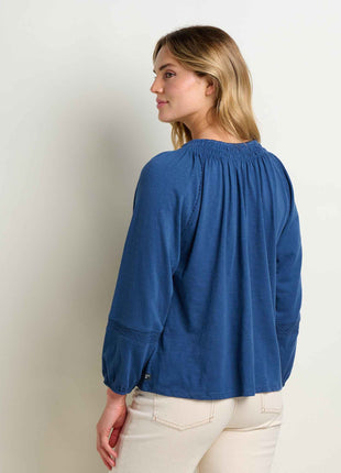 Womens Primo Long Sleeve Peasant Top