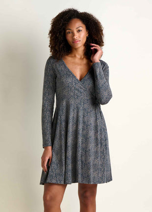 Women's Freesia Wrap Long Sleeve Dress