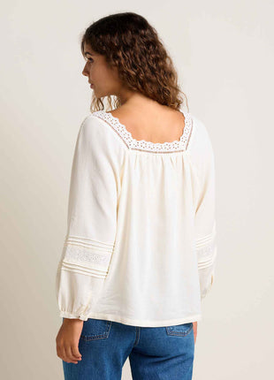 Womens Manzana Peasant LS Shirt