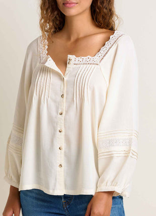 Womens Manzana Peasant LS Shirt