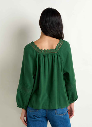 Womens Manzana Peasant LS Shirt