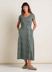True Navy Retro Print