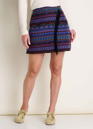 Womens Merino Heartfelt Wrap Skirt