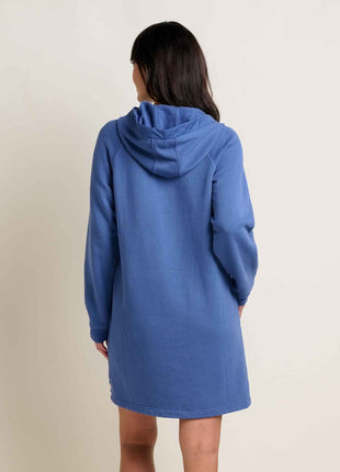 Womens Fernscape LS Hooded Dress