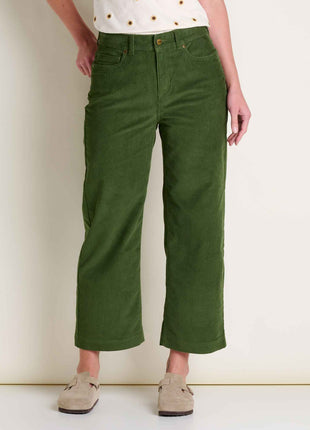 Womens Coaster Cord Wide Leg Pant