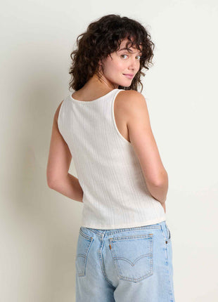 Women's  Foothill Pointelle Henley Tank