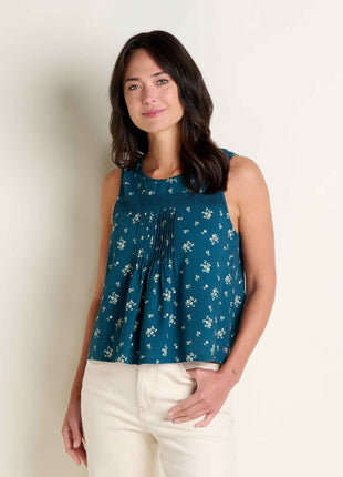 Women's Manzana Pin Tuck Tank
