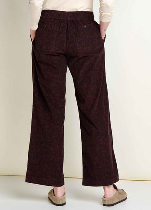 Women's Cattail Cord Wide Leg Pant