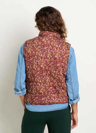 Women's Manzana Quilted Sherpa Vest