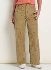 Honey Brown Embroidery