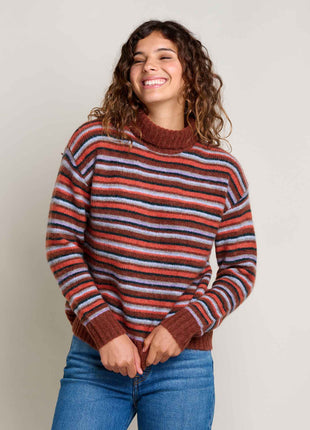 Womens Toddy T-Neck Sweater