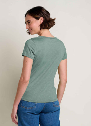 Womens Marley Short Sleeve V Tee