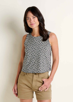 W's Sunkissed Button Back Tank