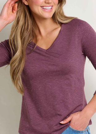 Women's Marley Long Sleeve V Tee