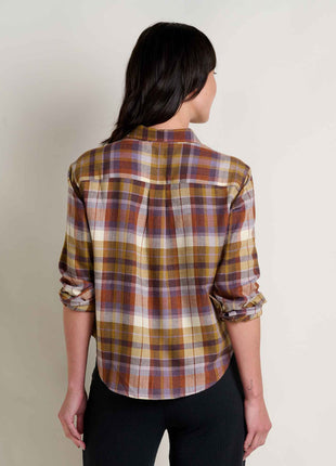 Womens Re-Form Long Sleeve Boxy Flannel