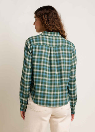Womens Re-Form Long Sleeve Boxy Flannel