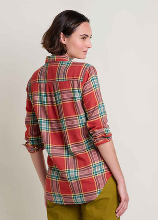 Womens Re-Form Flannel LS Shirt
