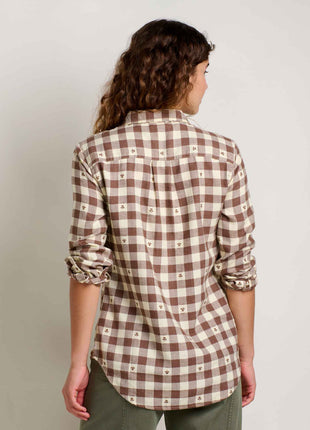 Womens Re-Form Flannel LS Shirt