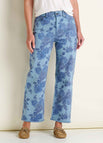 Weathered Blue Print
