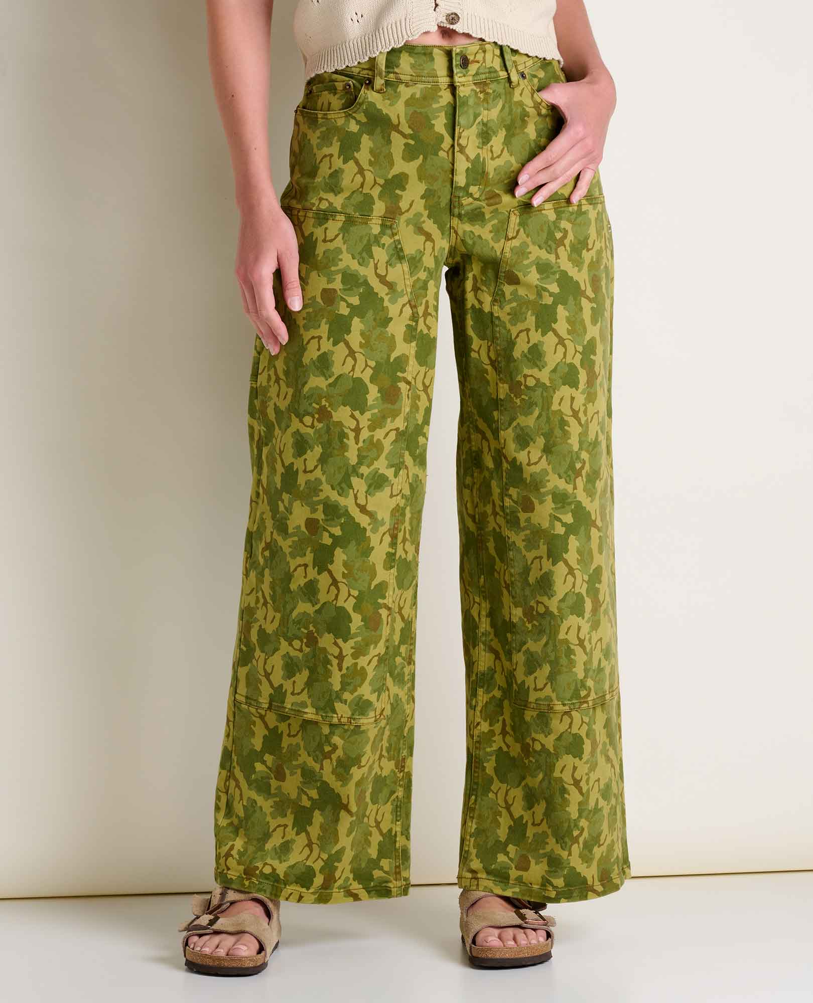 Womens Balsam Wide Leg Utility Pant – Toad&Co - Golden - ToadandCo -