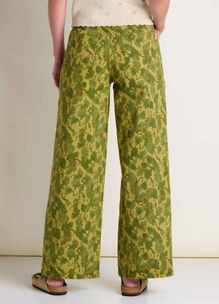 Womens Balsam Wide Leg Utility Pant