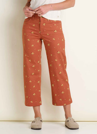 Women's Earthworks Wide Leg Crop Pant