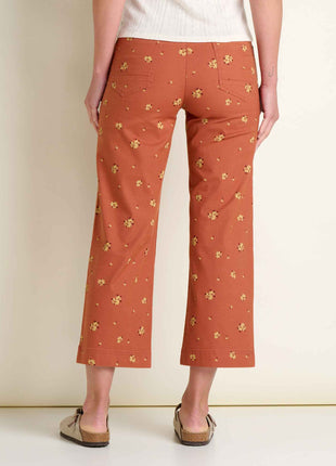 Women's Earthworks Wide Leg Crop Pant
