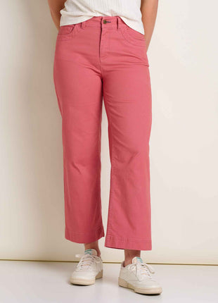 Women's Earthworks Wide Leg Crop Pant