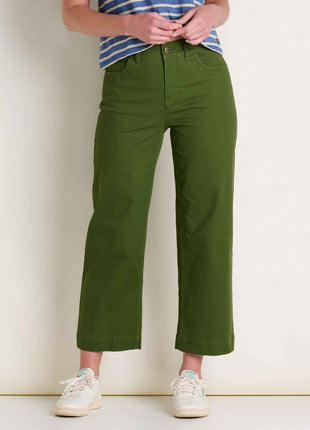 Women's Earthworks Wide Leg Crop Pant
