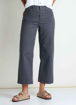 Women's Earthworks Wide Leg Crop Pant