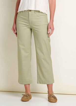 Women's Earthworks Wide Leg Crop Pant