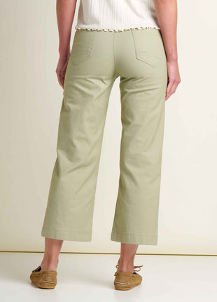 Women's Earthworks Wide Leg Crop Pant