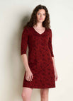 Burgundy Print